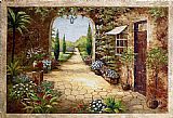 Vivian Flasch Famous Paintings - Secret Garden I